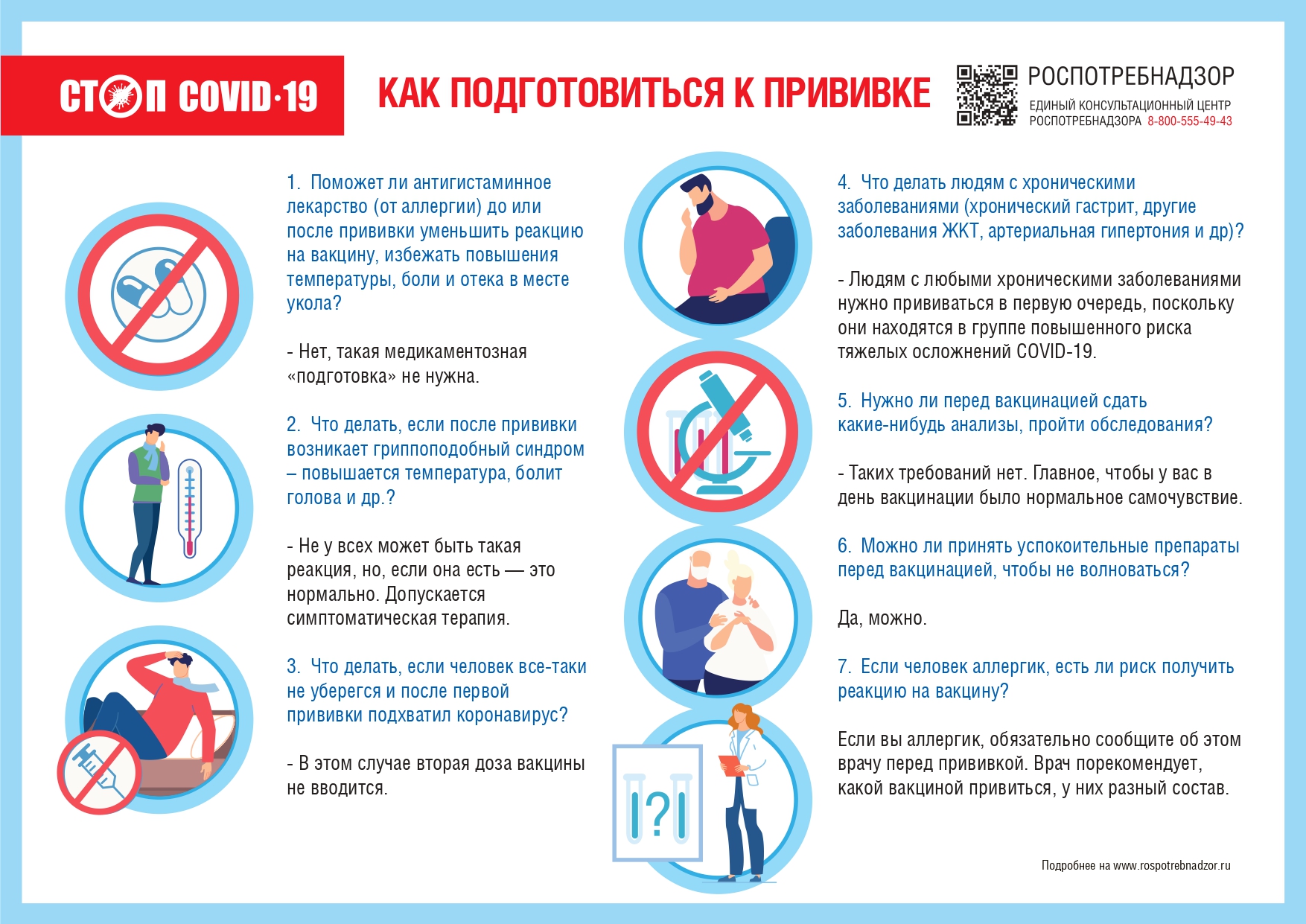 Как подготовиться к прививке